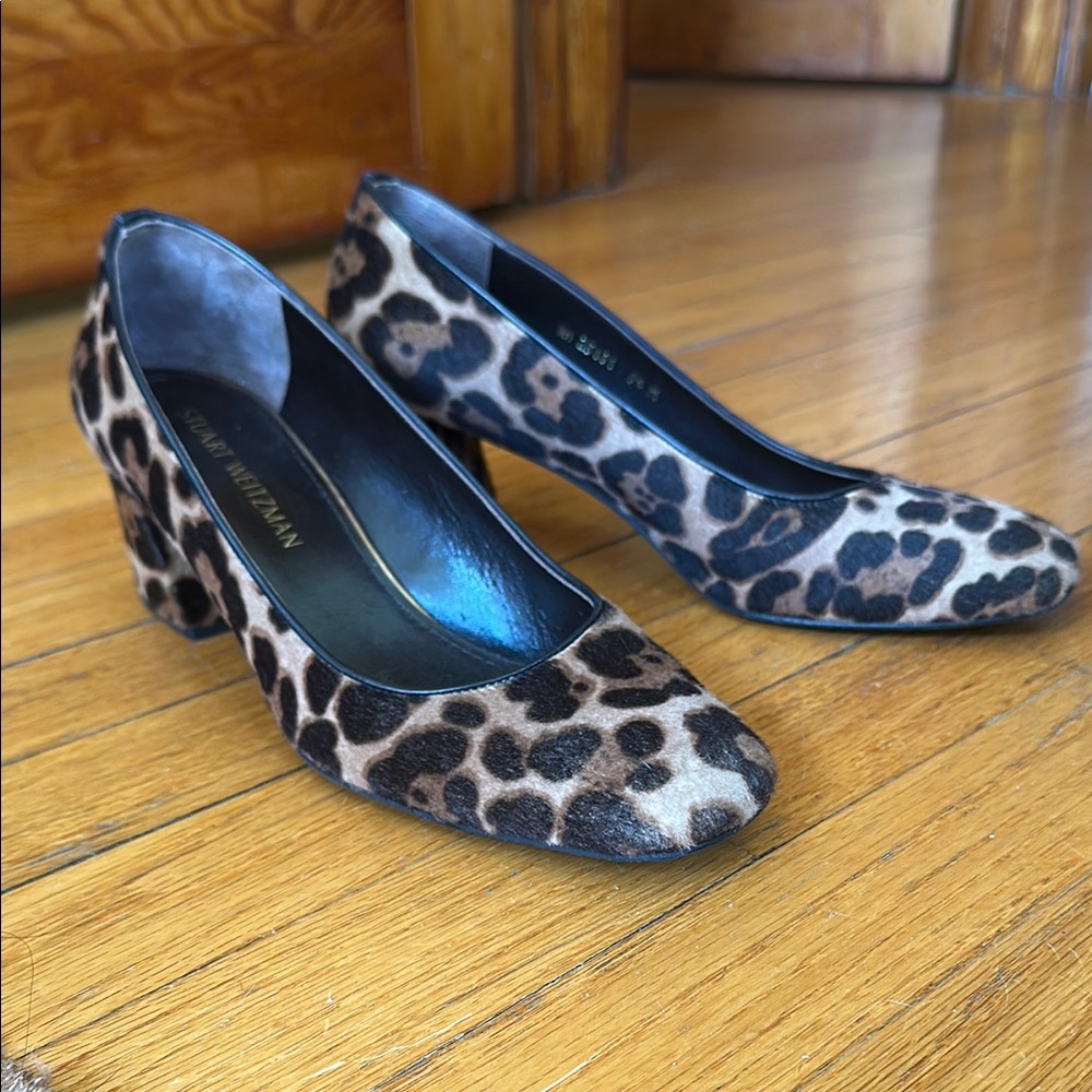 Sam Edelman Animal Print Kitten Heels